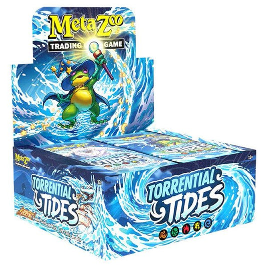 MetaZoo: Torrential Tides: Booster Display - Nick Nack's Full Frontal Attack