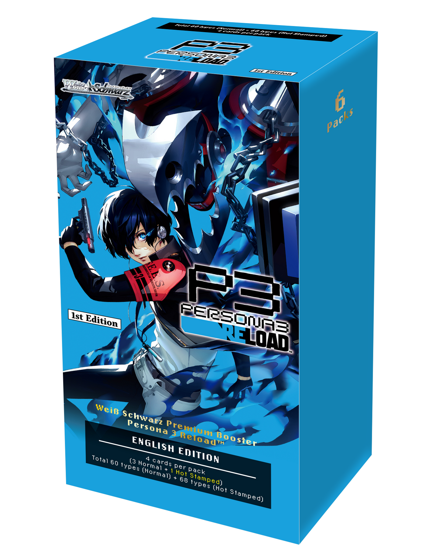 Weiss Schwarz: Persona 3 Reload Premium Booster Box (6 Packs) [English Version]