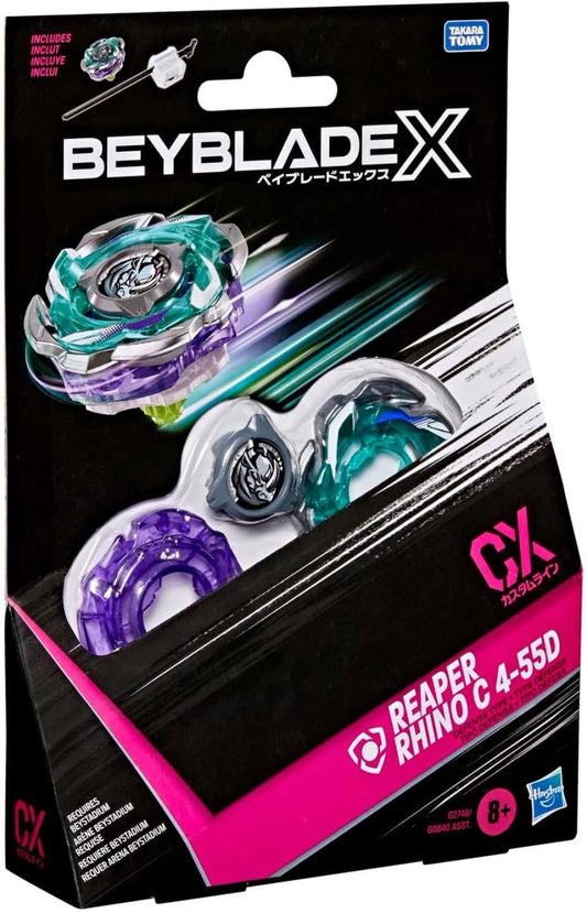 Beyblade X - CX: Reaper Rhino C 4-55D - Nick Nack's Full Frontal Attack