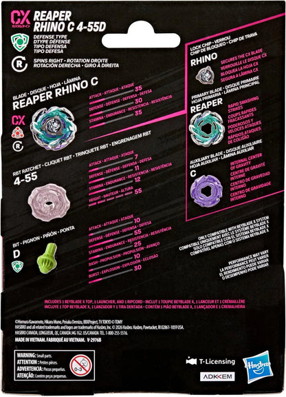 Beyblade X - CX: Reaper Rhino C 4-55D