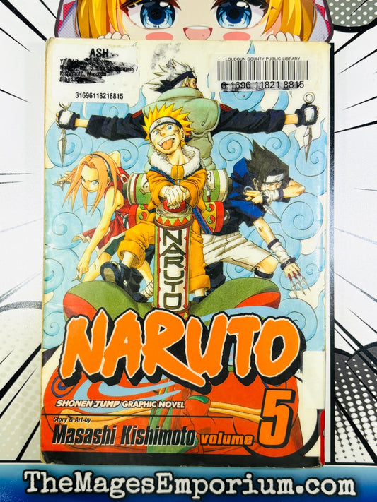 Naruto Vol 5 Ex Library - Nick Nack's Full Frontal Attack