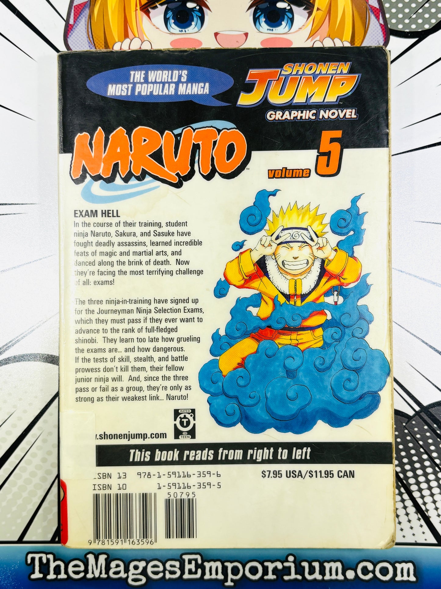 Naruto Vol 5 Ex Library