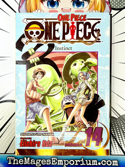 One Piece Vol 14 Gold Foil - Nick Nack's Full Frontal Attack