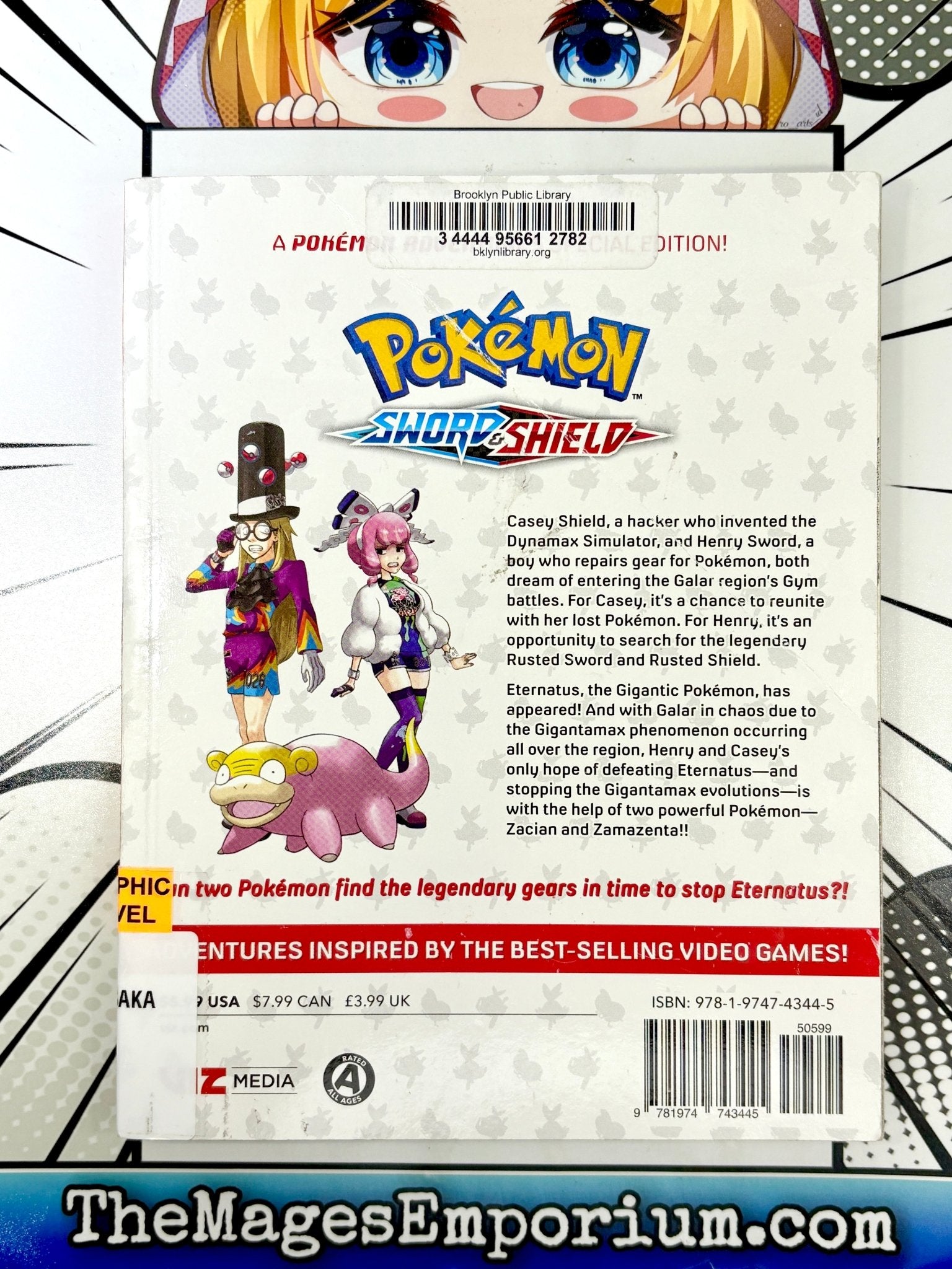 Pokemon Sword and Shield Vol 9 Ex Library - Nick Nack's Full Frontal Attack