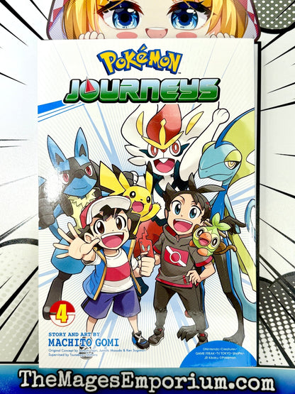 Pokemon Journeys Vol 4 - Nick Nack's Full Frontal Attack