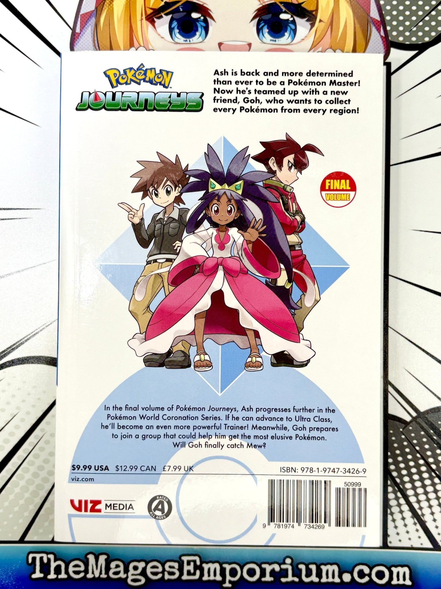 Pokemon Journeys Vol 4 - Nick Nack's Full Frontal Attack