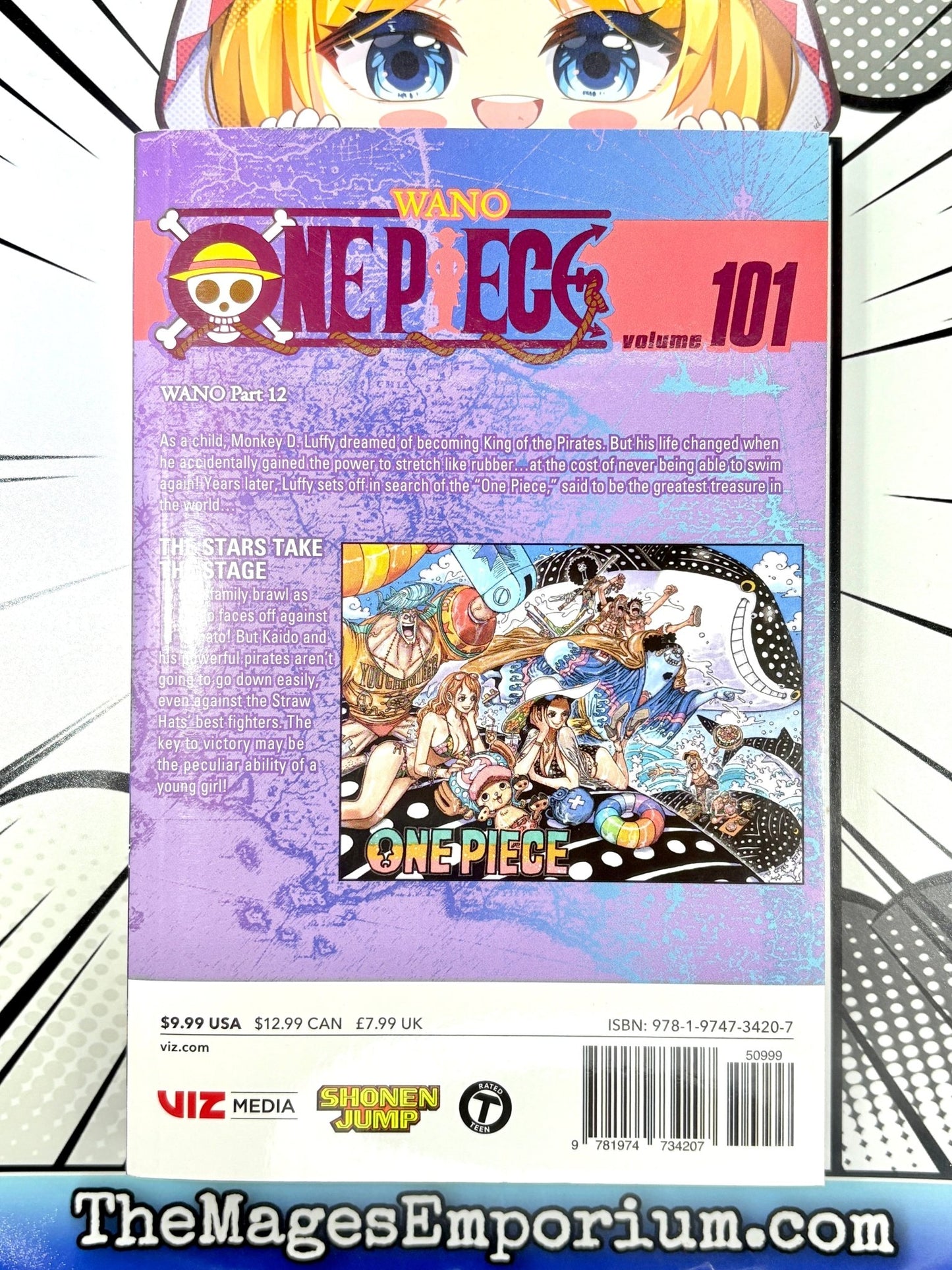 One Piece Vol 101 Wano - Nick Nack's Full Frontal Attack