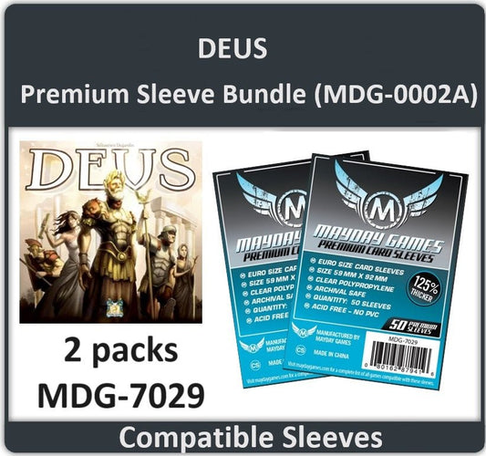 "Deus" Compatible Card Sleeve Bundle - Nick Nack's Full Frontal Attack