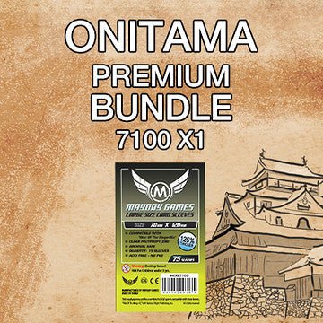 "Onitama" Compatible Card Sleeve Bundle - Nick Nack's Full Frontal Attack