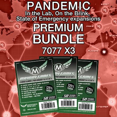 "Pandemic" Expansion Card Sleeve Bundle - Nick Nack's Full Frontal Attack