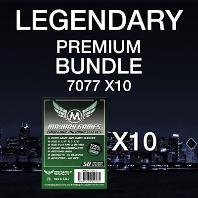 "Legendary" Compatible Card Sleeve Bundle - Nick Nack's Full Frontal Attack