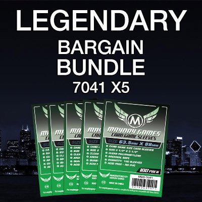 "Legendary" Compatible Card Sleeve Bundle - Nick Nack's Full Frontal Attack