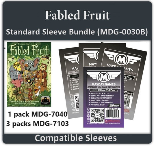 "Fabled Fruit" Compatible Card Sleeve Bundle - Nick Nack's Full Frontal Attack