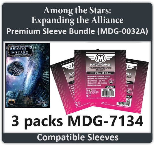 "Among the Stars: Expanding the Alliance" Compatible Card Sleeve Bundle - Nick Nack's Full Frontal Attack