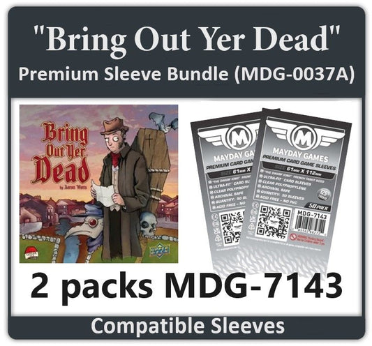 "Bring Out Yer Dead" Compatible Card Sleeve Bundle - Nick Nack's Full Frontal Attack
