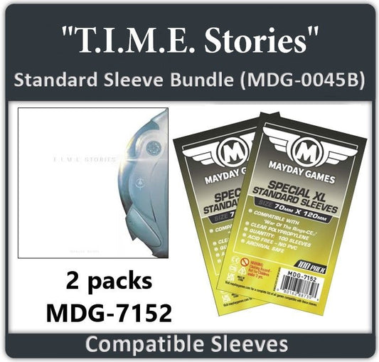 "T.I.M.E. Stories" Compatible Card Sleeve Bundle - Nick Nack's Full Frontal Attack