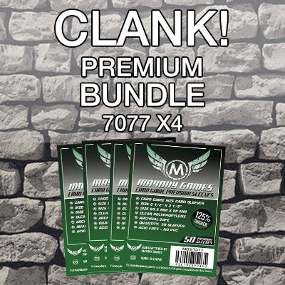 "Clank" Compatible Card Sleeve Bundle - Nick Nack's Full Frontal Attack