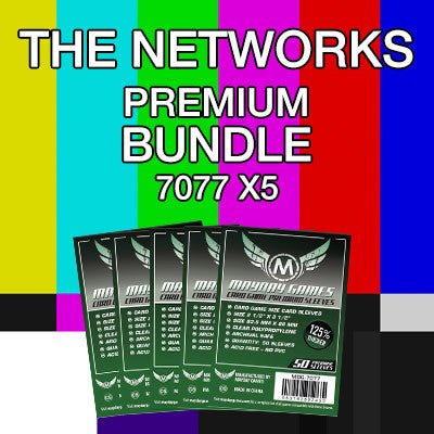 "The Networks" Compatible Card Sleeve Bundle - Nick Nack's Full Frontal Attack
