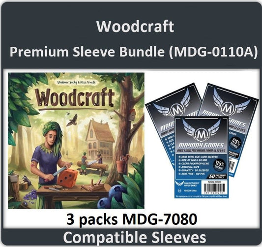 "Woodcraft" Compatible Card Sleeve Bundle - Nick Nack's Full Frontal Attack