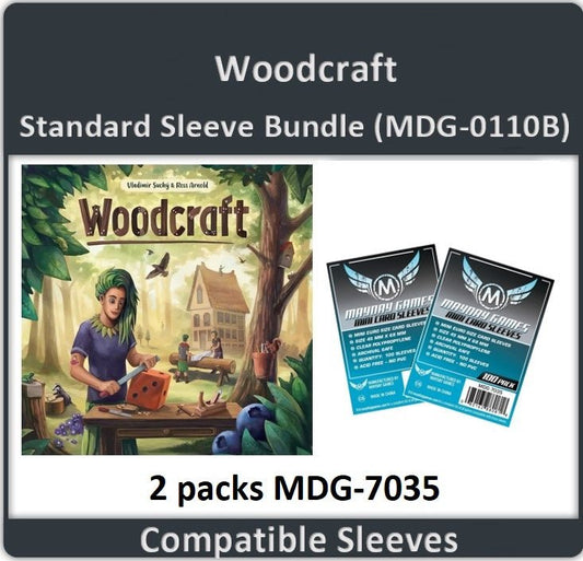 "Woodcraft" Compatible Card Sleeve Bundle - Nick Nack's Full Frontal Attack