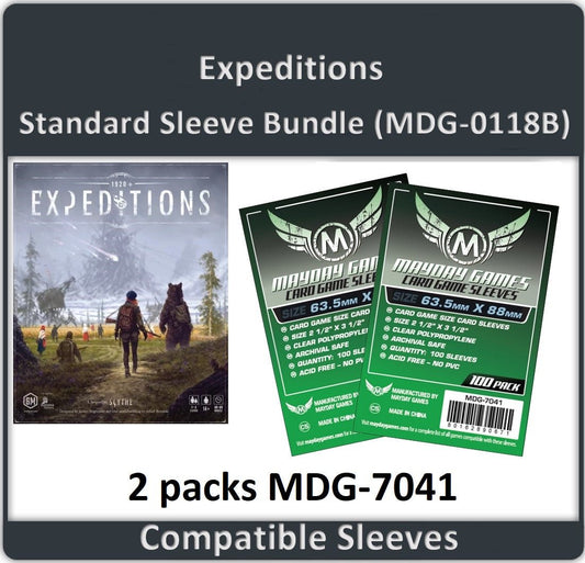 "Expeditions" Compatible Card Sleeve Bundle - Nick Nack's Full Frontal Attack