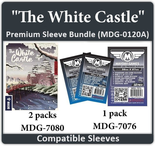 "The White Castle" Compatible Card Sleeve Bundle - Nick Nack's Full Frontal Attack