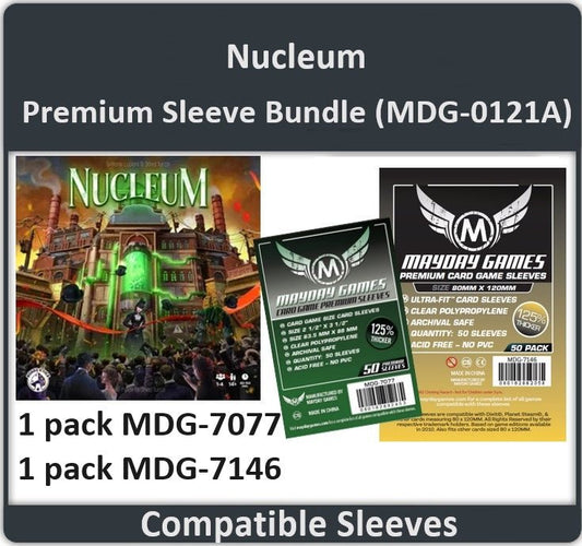 "Nucleum" Compatible Card Sleeve Bundle - Nick Nack's Full Frontal Attack