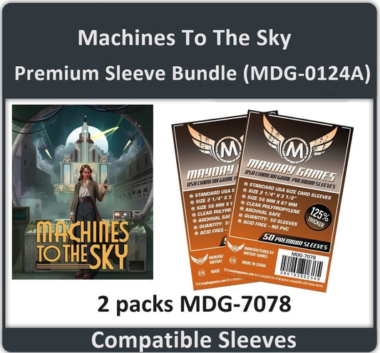 "Machines To The Sky" Compatible Card Sleeve Bundle - Nick Nack's Full Frontal Attack