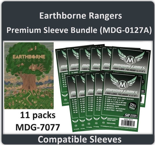 "Earthborne Rangers" Compatible Card Sleeve Bundle - Nick Nack's Full Frontal Attack