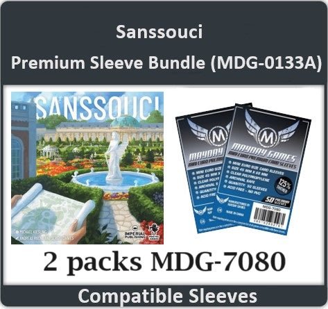 "Sanssouci" Compatible Card Sleeve Bundle - Nick Nack's Full Frontal Attack