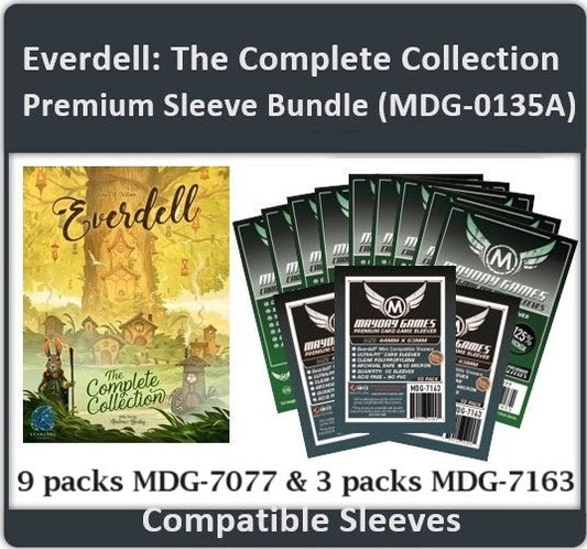 "Everdell: The Complete Collection" Compatible Card Sleeve Bundle - Nick Nack's Full Frontal Attack