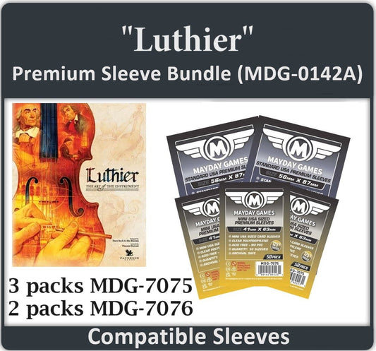 "Luthier" Compatible Card Sleeve Bundle - Nick Nack's Full Frontal Attack