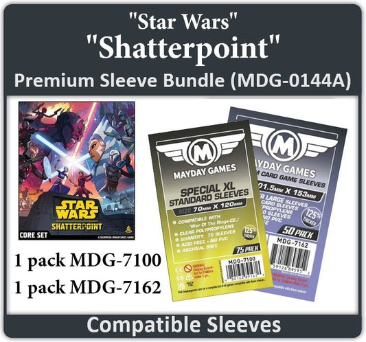 "Star Wars: Shatterpoint" Compatible Card Sleeve Bundle - Nick Nack's Full Frontal Attack