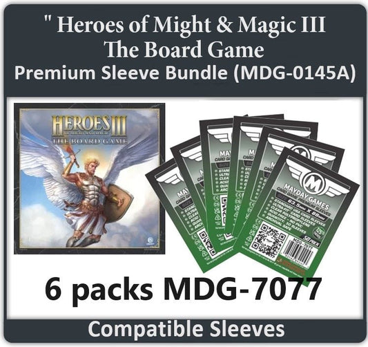 "Heroes of Might & Magic III: The Board Game" Compatible Card Sleeve Bundle - Nick Nack's Full Frontal Attack