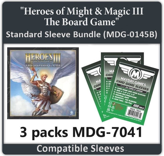 "Heroes of Might & Magic III: The Board Game" Compatible Card Sleeve Bundle - Nick Nack's Full Frontal Attack