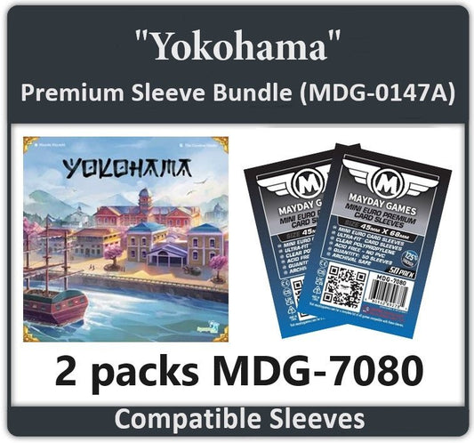 "Yokohama" Compatible Card Sleeve Bundle - Nick Nack's Full Frontal Attack