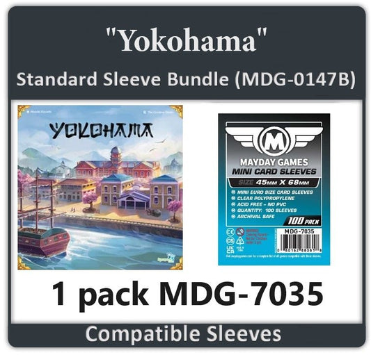 "Yokohama" Compatible Card Sleeve Bundle - Nick Nack's Full Frontal Attack