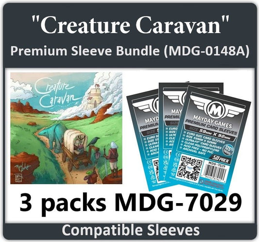 "Creature Caravan" Compatible Card Sleeve Bundle - Nick Nack's Full Frontal Attack