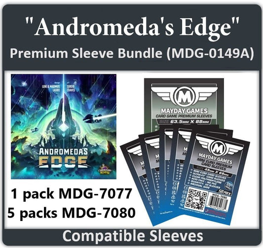 "Andromeda's Edge" Compatible Card Sleeve Bundle - Nick Nack's Full Frontal Attack