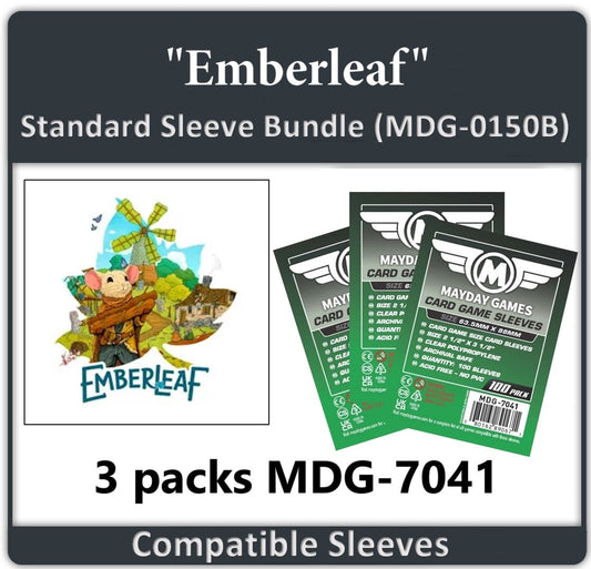 "Emberleaf" Compatible Card Sleeve Bundle - Nick Nack's Full Frontal Attack