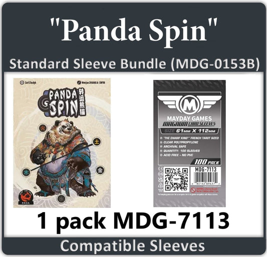 "Panda Spin" Compatible Card Sleeve Bundle - Nick Nack's Full Frontal Attack