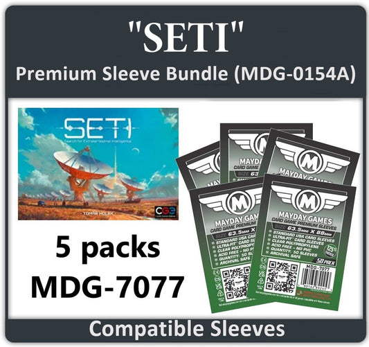 "SETI" Compatible Card Sleeve Bundle - Nick Nack's Full Frontal Attack