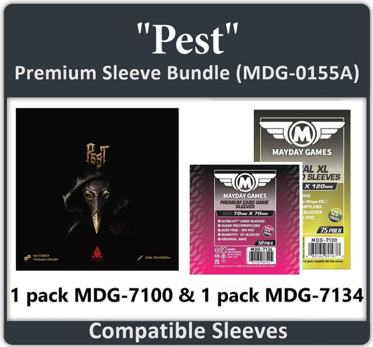 "Pest" Compatible Card Sleeve Bundle - Nick Nack's Full Frontal Attack