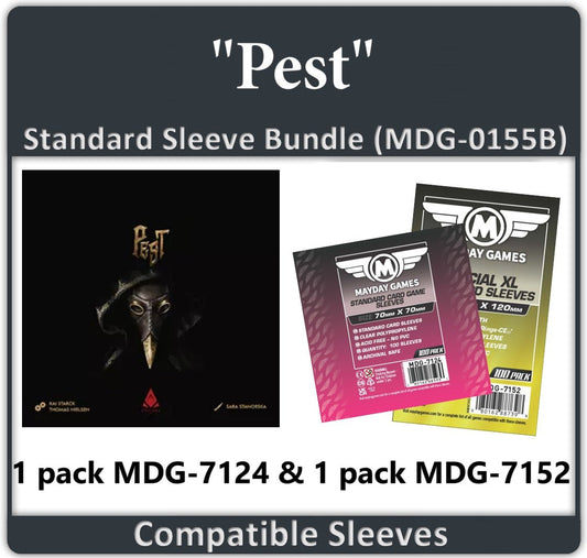 "Pest" Compatible Card Sleeve Bundle - Nick Nack's Full Frontal Attack