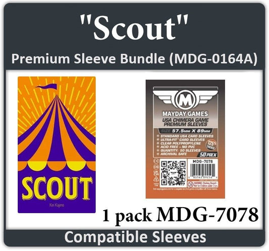 "Scout" Compatible Card Sleeve Bundle - Nick Nack's Full Frontal Attack