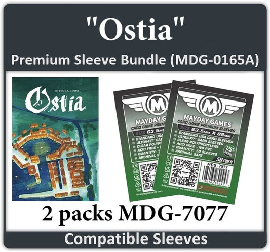 "Ostia" Compatible Card Sleeve Bundle - Nick Nack's Full Frontal Attack