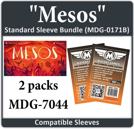"Mesos" Compatible Card Sleeve Bundle - Nick Nack's Full Frontal Attack