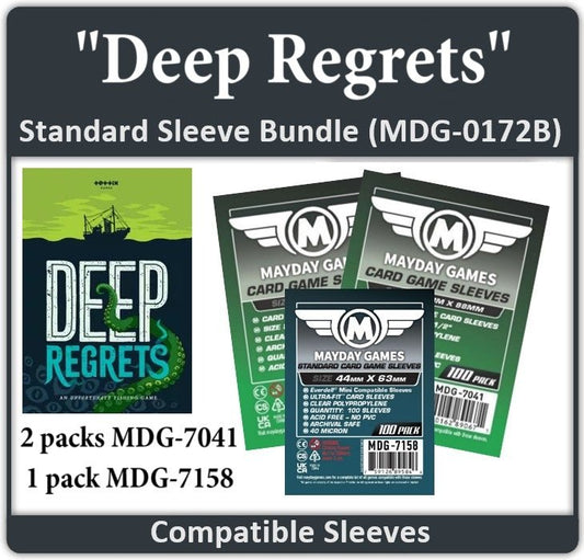 "Deep Regrets" Compatible Card Sleeve Bundle - Nick Nack's Full Frontal Attack
