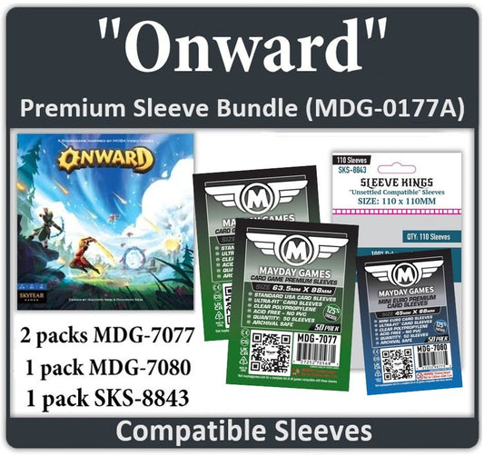 "Onward" Compatible Card Sleeve Bundle - Nick Nack's Full Frontal Attack