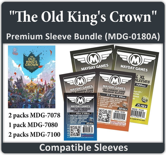 "The Old King's Crown" Compatible Card Sleeve Bundle - Nick Nack's Full Frontal Attack